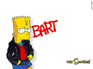 Bart Computer, HD wallpaper