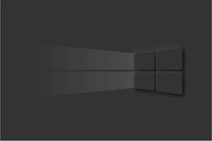 Stylish Minimalist Windows 11 Logo, Windows 11 Gray, HD wallpaper