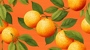 Orange Background, Orange Theme, HD wallpaper