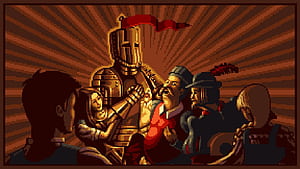 knight, A Bastards Tale, Pixel art, Video games / and Mobile Background, HD wallpaper