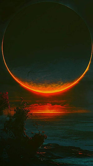 Breathtaking Solar Eclipse, The Eclipse, HD phone wallpaper