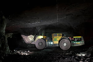 Underground Coal Mining Machine, HD wallpaper