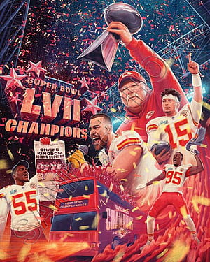 Kansas City Chiefs 2022 2023 Super Bowl, HD phone wallpaper