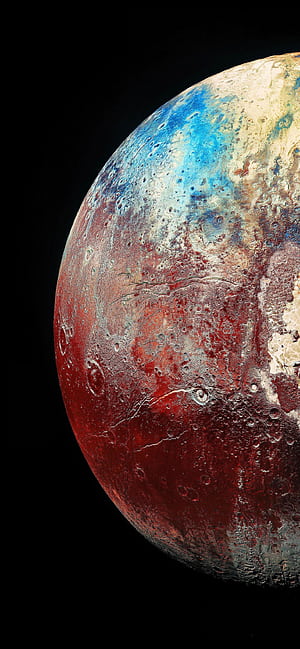 Earth, Pluto, Planet, Dwarf Planet, New Horizons, Background, HD phone wallpaper