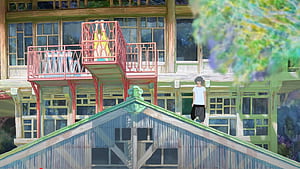 New anime movie from artist behind Your Name gets stunning first trailer that looks like a dreamy watercolor painting, Your Name Stairs, HD wallpaper