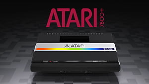 The Atari 7800+, a mini version based, HD wallpaper