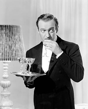 Classic Hollywood Star, David Niven, Enjoying Drinks, Old Hollywood Stars, HD phone wallpaper