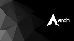ArchLinux, Linux, black, HD wallpaper