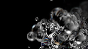 Liquid Bubbles, HD wallpaper