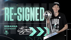 New York Liberty Re Sign Breanna Stewart, HD wallpaper