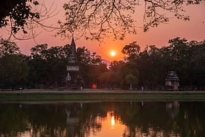 Thailand: Ancient City of Sukhothai On The Go, HD wallpaper