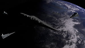 Star Wars Eclipse, Executor, HD wallpaper