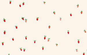 iPhone background , patterns, Strawberries, HD wallpaper