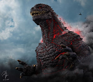 GODZILLA: Red Zone First Look Concept, Godzilla 2025, HD wallpaper