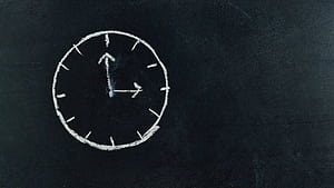 Black Clock, HD wallpaper