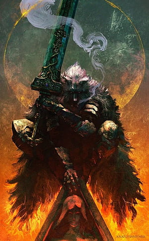 Blaidd The Half Wolf, Blaidd Elden Ring, HD phone wallpaper