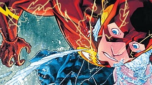 Comic, Flash, HD wallpaper