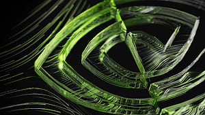 Nvidia , nvidia, logo, computer, HD wallpaper