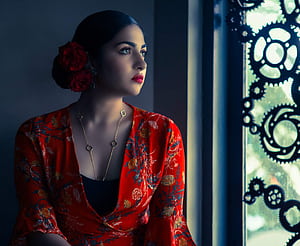 Rukmini Vasanth, HD wallpaper