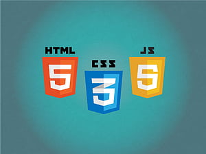 HTML CSS JS, HD wallpaper