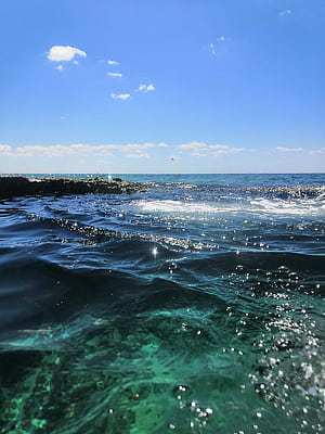 Cozy Water, beach, iphone, magic, ocean, sky, waves, phone, Waves 2019, HD phone wallpaper