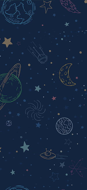 SPACE PATTERN, HD phone wallpaper