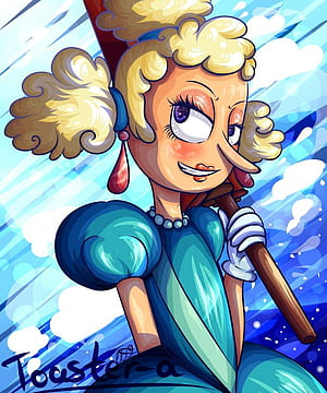 Cuphead Sally, HD phone wallpaper