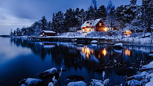 Winter for Computer background, Warm Winter, HD wallpaper