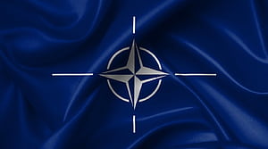 NATO Flag, HD wallpaper