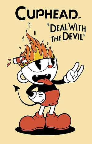Cuphead Devil, HD phone wallpaper