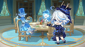 FOR Furina Unofficial Art Genshin Impact, HD wallpaper