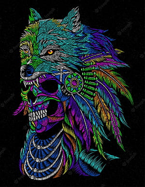 Wolf Vector, HD phone wallpaper