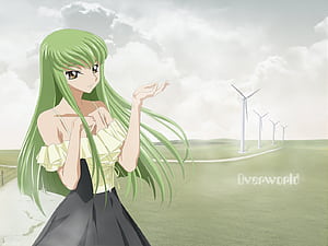 C C (Code Geass), Anime, Code Geass, HD wallpaper