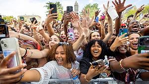 Slope Day 2025 in, Crowd People, HD wallpaper