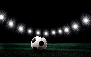Soccer Night, Sports Dark, HD wallpaper
