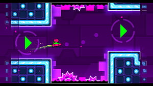 Geometry Dash Meltdown, HD wallpaper