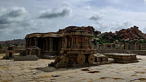 Hampi Temple ., HD wallpaper