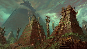 Azteca Computer, HD wallpaper