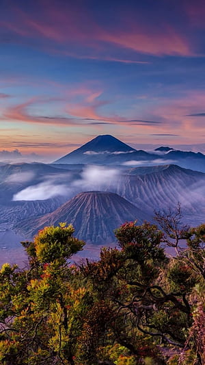 Volcano Java Indonesia, HD phone wallpaper