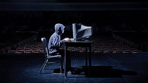 Notorious Hacker, hacker, computer, graphy, HD wallpaper