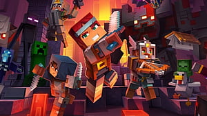 Minecraft Multiplayer, HD wallpaper