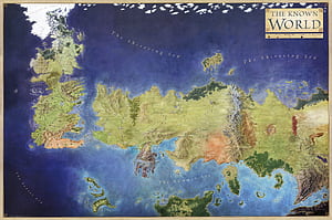 Westeros Map, HD wallpaper