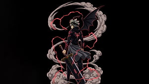Asta Devil Union Black Clover Dark Anime, anime, artist, artwork, art, digital-art, ai, HD wallpaper
