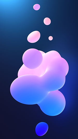 Liquid Bubbles, HD phone wallpaper