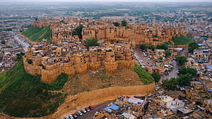Why is this fort so unique?, Jaisalmer Fort, HD wallpaper