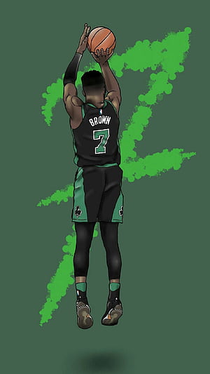 Boston Celtics Jaylen Brown 7, Jalen Brown, HD phone wallpaper