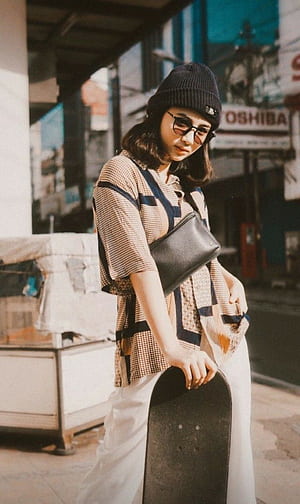 ootd, Awkarin, HD phone wallpaper