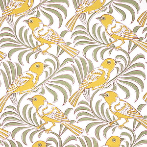 Winter Bird Pattern, HD phone wallpaper