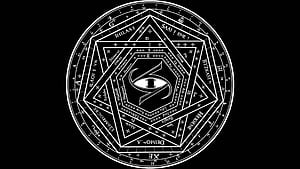 Pentagram Eye, HD wallpaper
