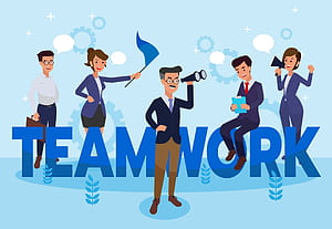 Teamwork Background, Group Work, HD wallpaper